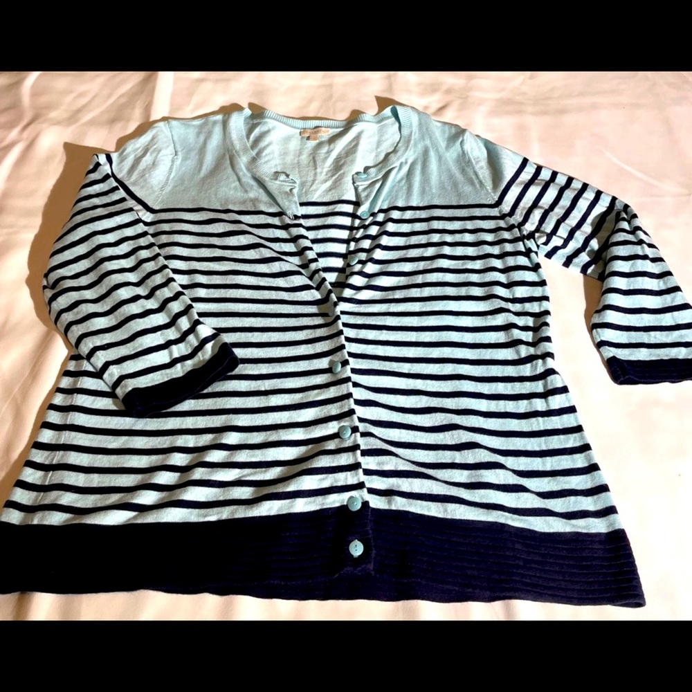 Womens Lightweight Cardigan (Talbots) - Large